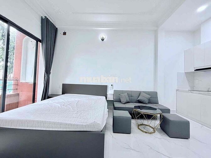 CĂN HỘ STUDIO BAN CÔNG , 38m2 - CẠNH CÔNG VIÊN LÊ VĂN TÁM