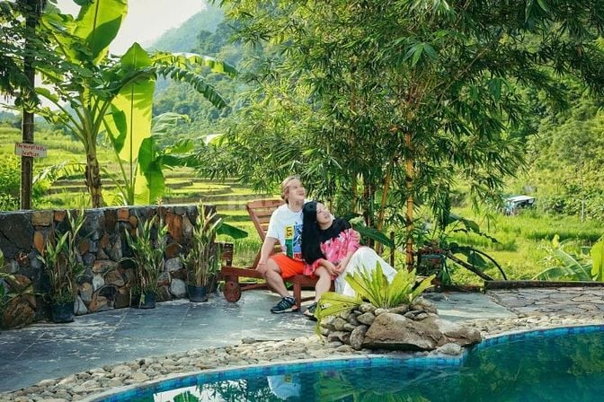 Chính Chủ Bán Khu Eco Lodge Pù Luông - View Suối, Full Nội Thất