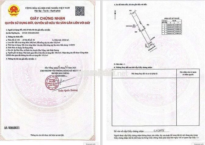 Kẹt tiền chủ gửi bán 1 cặp thổ cư liền kề đất ở tp HCM