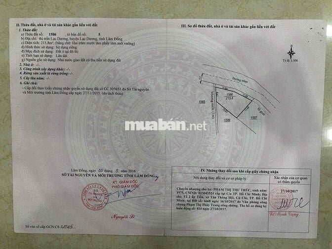 Sở hữu nhanh tay lô đất mặt tiền đường 14/3 phường Langbiang - Đà Lạt