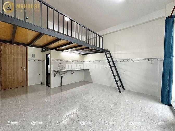 Cho thuê căn hộ duplex (gác) chỉ tính điện nước - sát Văn Hiến