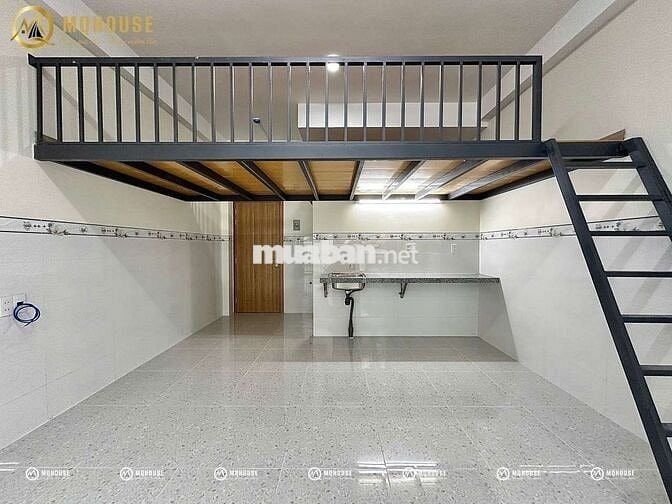 Cho thuê căn hộ duplex (gác) chỉ tính điện nước - sát Văn Hiến