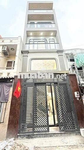 Nhà Đẹp 5 Tầng — [ 8m x 12m ] Gần Chiến Lược Chợ Bình Trị Đông : HĐ
