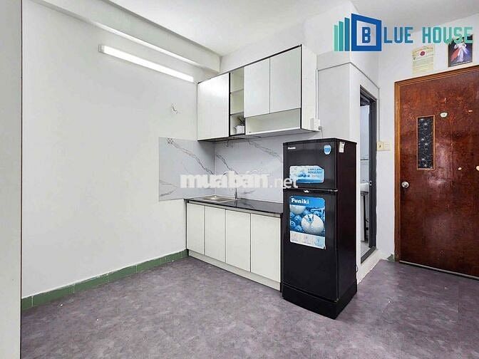 Cho thuê căn hộ 1PN - 1PK có ban công mát mẻ - Ngay CV Lê Thị Riêng