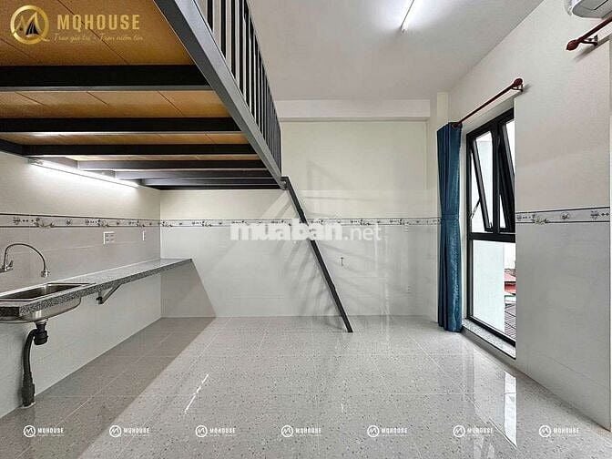 Cho thuê căn hộ duplex (gác) chỉ tính điện nước - sát Văn Hiến