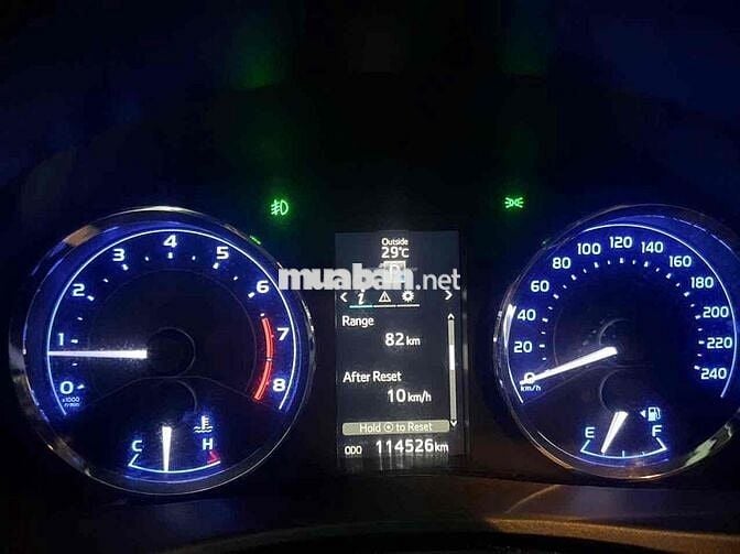 Toyota Corolla Altis 2018 1.8G CVT - 114000 km