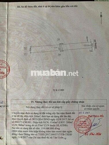 Chính chủ bán đất trong khu công nghiệp Uyên Hưng