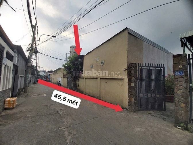 Bán đất đường số 9 phường Linh Tây gần chợ Thủ Đức (2.156m2) 50 tr/m2