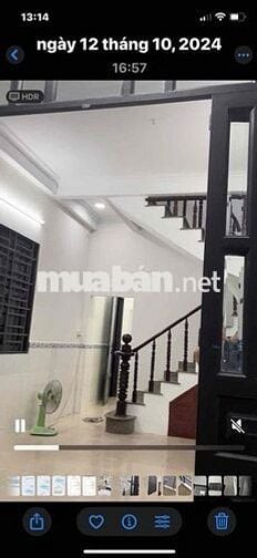cho thuê nhà 4x12m, 2 lầu, mt TMT3, 4PN, 8tr, TMT, Q12