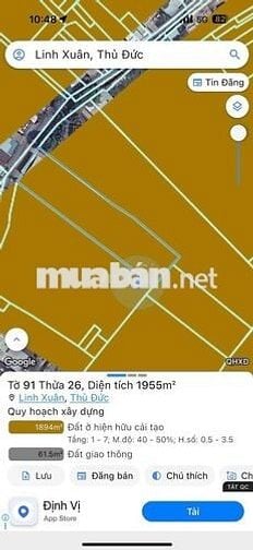 🏡 Bán đất hẻm xe hơi 79m² – Đường số 8 Linh Xuân, Thủ Đức – 4.39 tỷ