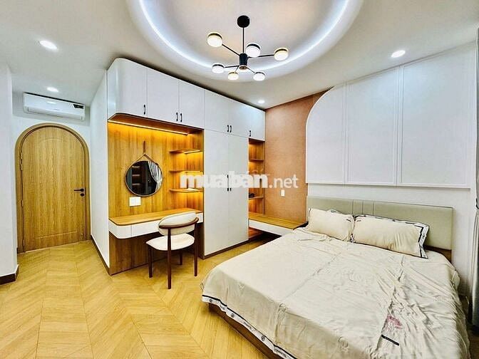 HẺM XE HƠI - 5 TẦNG - 225M2 SD - XÁCH VALI VÀO Ở