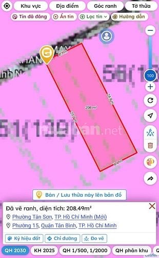 🌹200 triệu. Bán lô đất ngang hơn 8m siêu hiếm – KCN Tân Bình. Giá tốt