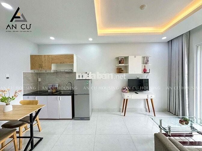 Căn hộ 1PN Ban công full nội thất thiết kế hiện đại như Chung  Cư