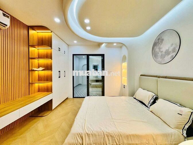 HẺM XE HƠI - 5 TẦNG - 225M2 SD - XÁCH VALI VÀO Ở