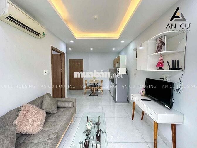 Căn hộ 1PN Ban công full nội thất thiết kế hiện đại như Chung  Cư