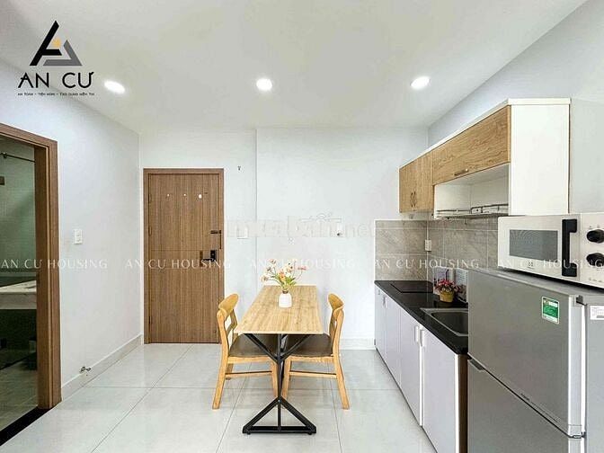 Căn hộ 1PN Ban công full nội thất thiết kế hiện đại như Chung  Cư