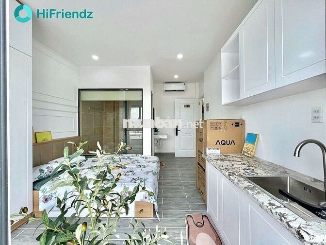 CHO THUÊ PHÒNG FULL NT + MÁY GIẶT RIÊNG BANCON, Ở ĐẦU LÊ VĂN THỌ ,GV