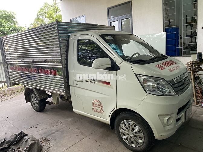 Bán xe tải Teraco 930kg, trắng, mui bạt, sx 2021