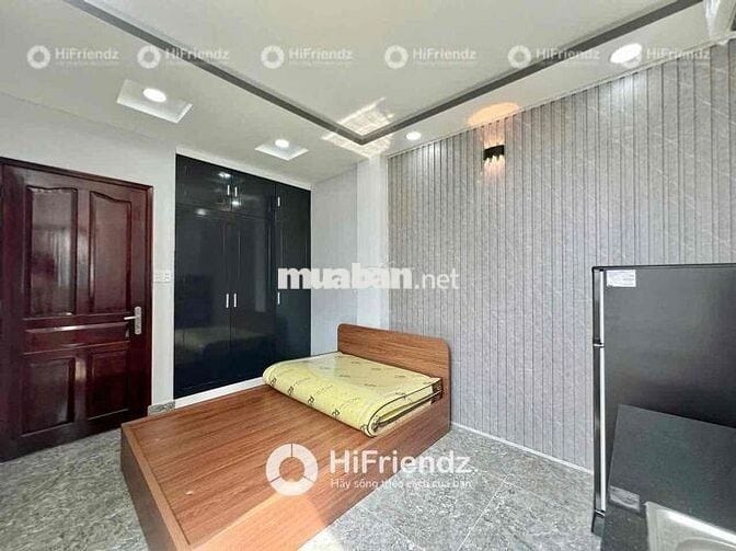 CHO THUÊ CHDV MINI FULL NỘI THẤT - MỚI XÂY - SÁT BÊN NGÃ TƯ 4 XÃ