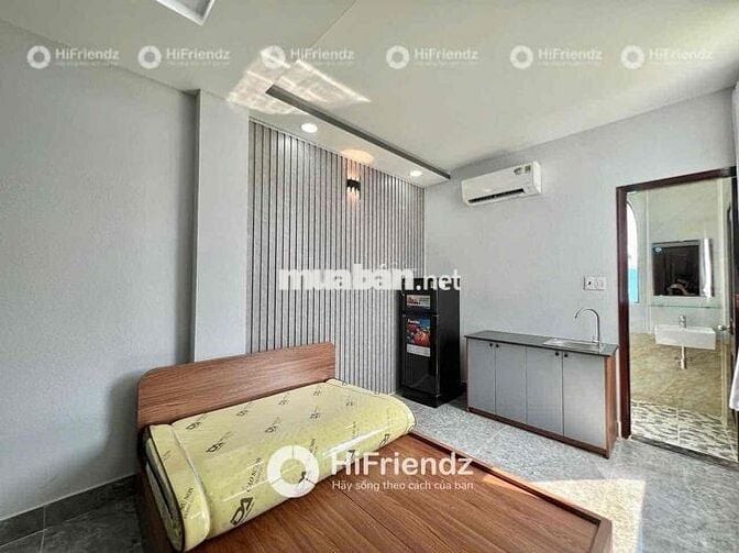 CHO THUÊ CHDV MINI FULL NỘI THẤT - MỚI XÂY - SÁT BÊN NGÃ TƯ 4 XÃ
