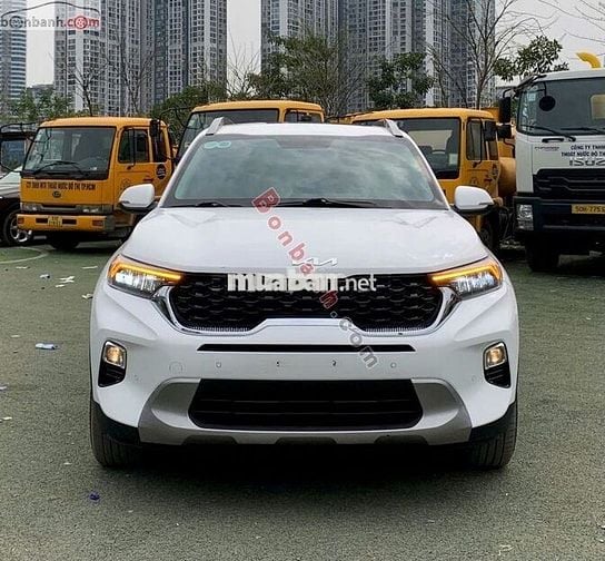 Kia Sonet 2022 Premium màu trắng.