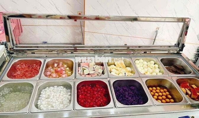 Sang tiệm trà sữa mặt tiền quận 6