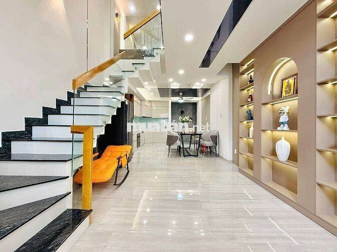 XE HƠI NGỦ TRONG NHÀ,5TẦNG BTCT,64.4M²(4x16),4PN,LÊ ĐỨC THỌ,P13 GÒ VẤP