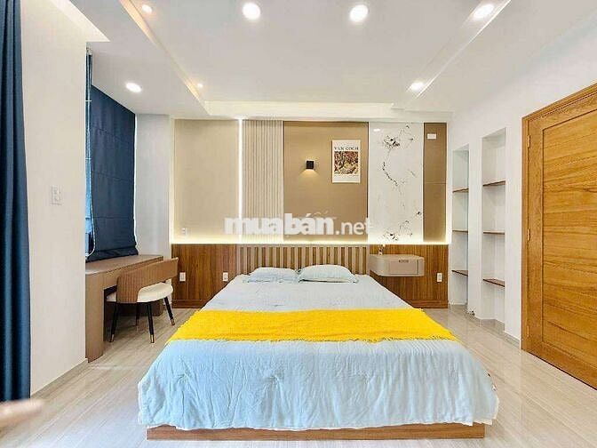 XE HƠI NGỦ TRONG NHÀ,5TẦNG BTCT,64.4M²(4x16),4PN,LÊ ĐỨC THỌ,P13 GÒ VẤP
