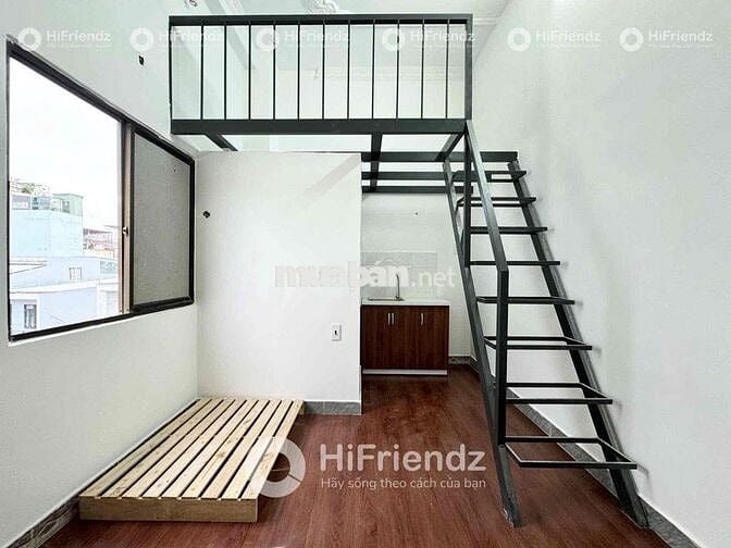 DUPLEX CỬA SỔ TRỜI FULL NỘI THẤT - GẦN ĐH VĂN HIẾN - NGÃ TƯ BỐN XÃ