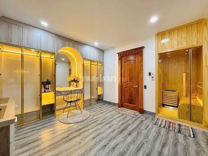 Nhà Tân cổ điển full gỗ 5*19 xe hơi ngủ trong nhà 5PN 5WC 1T1L4L SHR
