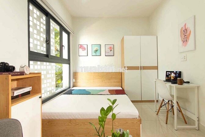 Phòng Trọ Cửa Sổ Thang Máy Bình Thạnh Gần Cầu Bông Trường Sa Quận 1