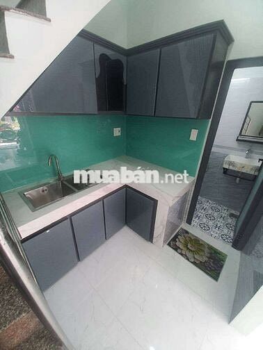 NHÀ BÁN Q8, 2 MẶT TIỀN NGANG 4M, 3 TẦNG, HẺM RỘNG THÔNG THOÁNG, 2 TỶ X