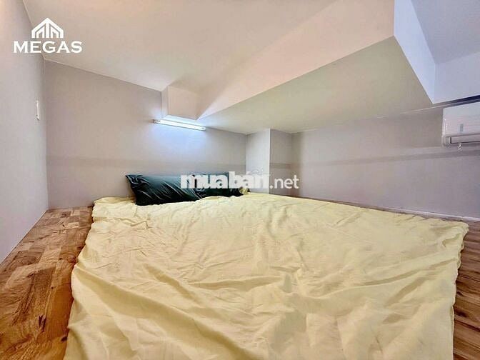 Trống sẵn phòng duplex cửa sổ thoáng mát ngay Cvpm Quang Trung