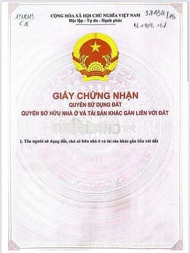 NGỘP BÁN GẤP NHÀ CẤP 4 ĐƯỜNG SỐ 8, NGANG 6,88M, NỞ 7,5M, CN 96,8M2