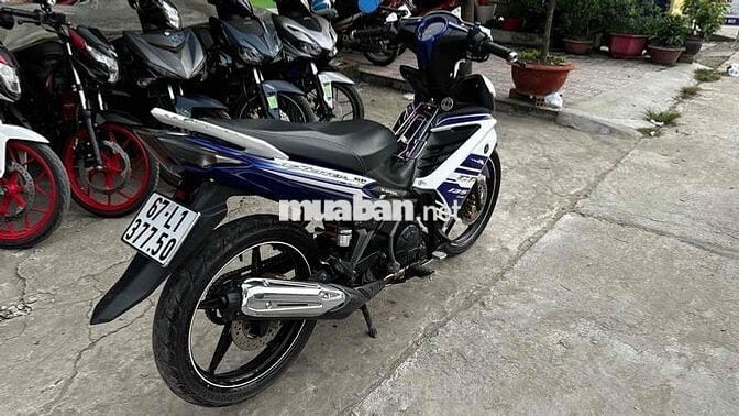 Exciter 135 xanh trắng 2013 37750 ( hỗ trợ góp )