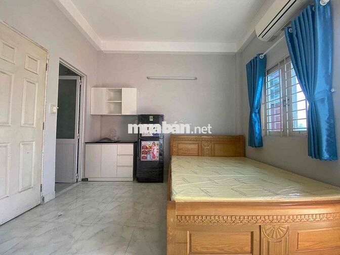 CHO THUÊ CĂN HỘ 1PN + BAN CÔNG – FULL NỘI THẤT 40m² - GẦN SÂN BAY