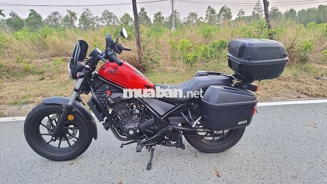 BÁN gấp Honda Rebel 300 (2019), đỏ đen, mới 95%