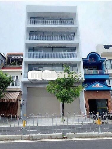 Cho thuê tòa nhà mới xây 100% mặt tiền Nguyễn sơn, dt. 10x20m 5 lầu