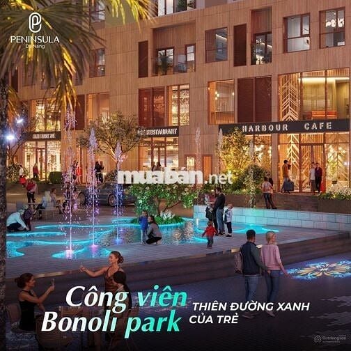 KHỐI ĐỂ 2 MẶT TIỀN DỰ ÁN PENINSULA ĐÀ NẴNG