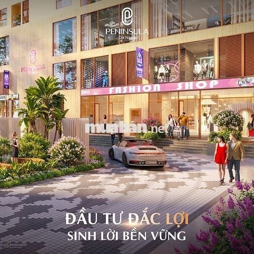KHỐI ĐỂ 2 MẶT TIỀN DỰ ÁN PENINSULA ĐÀ NẴNG