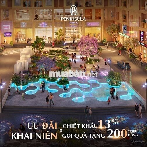 KHỐI ĐỂ 2 MẶT TIỀN DỰ ÁN PENINSULA ĐÀ NẴNG