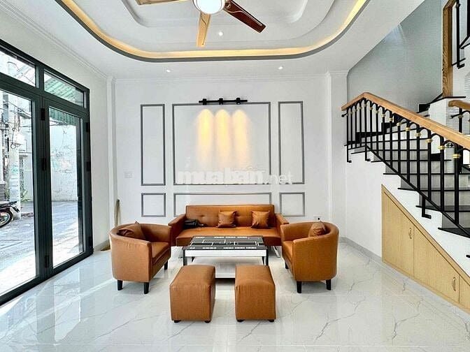 Bán Nhà Sát Chợ Gò Vấp - UBND Phường Hạnh Thông.Hẻm Xe Hơi