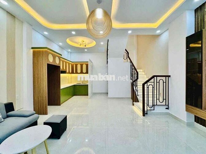 LÊN SÓNG NHÀ ĐẸP  GẦN CHỢ PHẠM VĂN BẠCH & EMART PHAN HUY ÍCH  GÒ VẤP