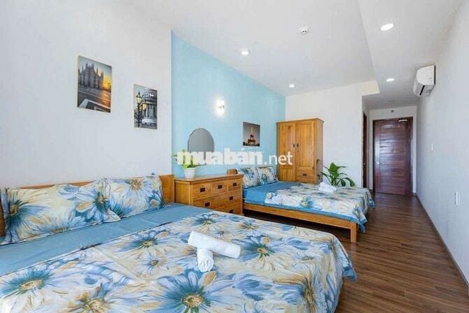 Cho thuê chung cư Vũng Tàu Goldsea 2PN full nội thất căn góc đẹp