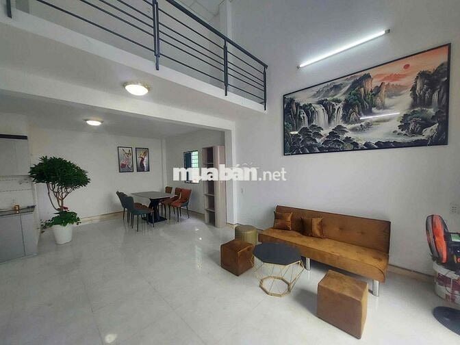 Cho thuê nhà nguyên căn gác lửng full nội thất