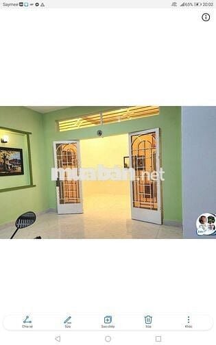 NHÀ HẺM XE HƠI 4M 105M2 3PN MỚI ĐẸP HẺM ĐÀO TÔNG NGUYÊN NGAY KHO C