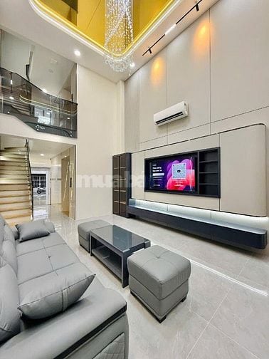 Nhà phố 6T đẹp Tmáy hẻm 525 Quang Trung 88m2 gần Vincom tặng NT 16.5tỷ