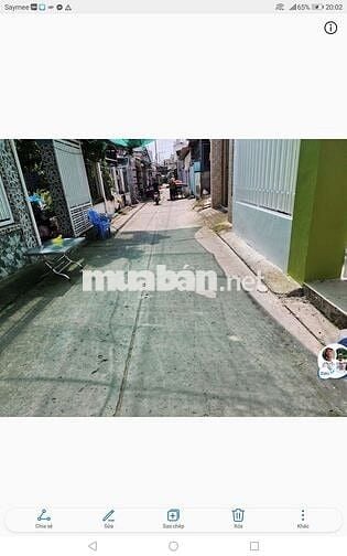 NHÀ HẺM XE HƠI 4M 105M2 3PN MỚI ĐẸP HẺM ĐÀO TÔNG NGUYÊN NGAY KHO C
