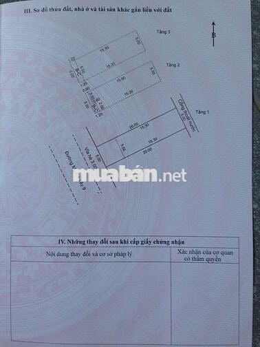 BÁN NHÀ 3 TẦNG MẶT TIỀN MỸ ĐA TÂY 9.