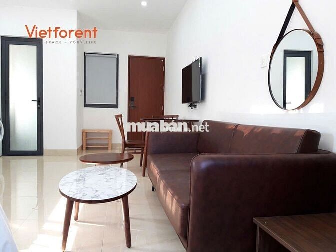 Cho thuê căn hộ studio ở khu vực yên tĩnh, gần biển và trung tâm